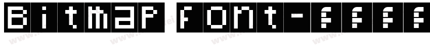 Bitmap font字体转换